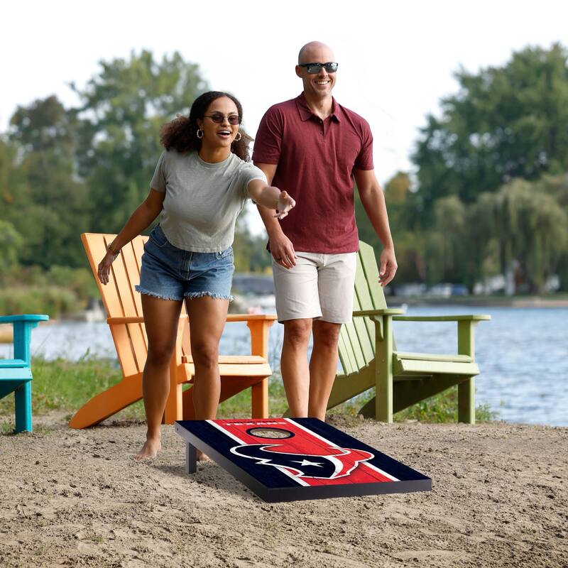 Houston Texans NFL Compact 2x3 Tailgate Cornhole Board Set
