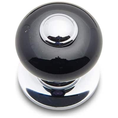 RK International CK-31-FLAT-BTN-SM Porcelain 1" Round Classic Flat