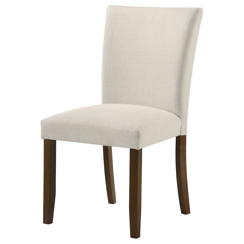 Cantley Upholstered Dining Side Chair Beige (Set of 2) - 19.5" x 23.75" x 36.75"