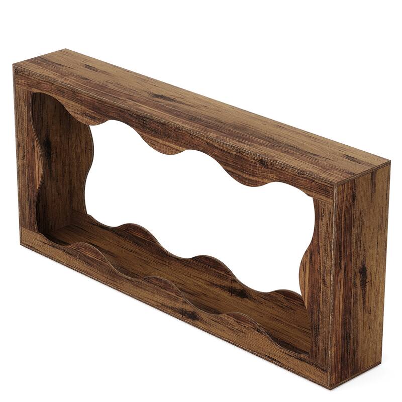 2-tier Wood Console Sofa Table for Entryway Living Room