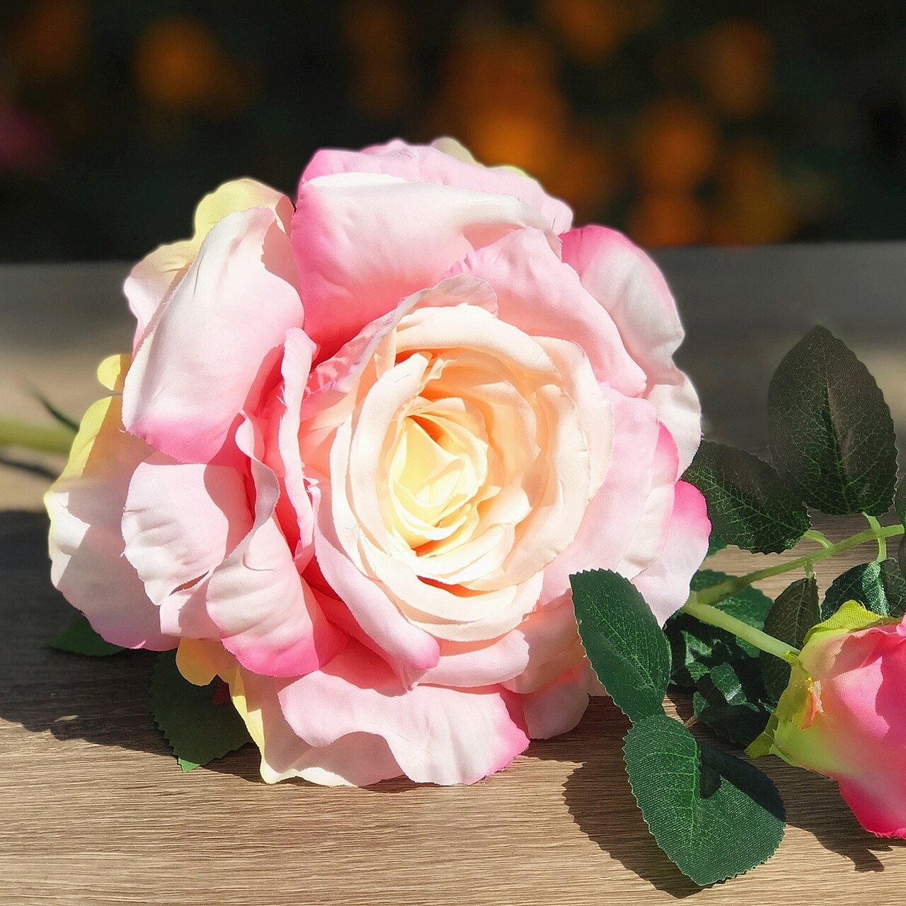 Large outlet silk roses