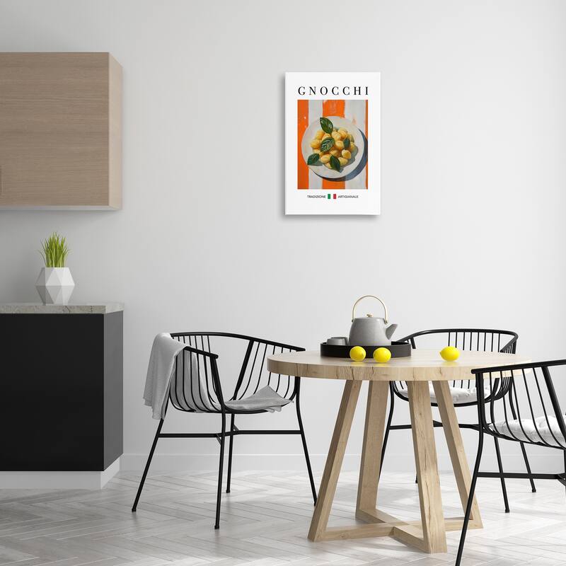 Stupell Traditional Gnocchi Pasta Canvas Wall Art Design By Andreas Magnusson