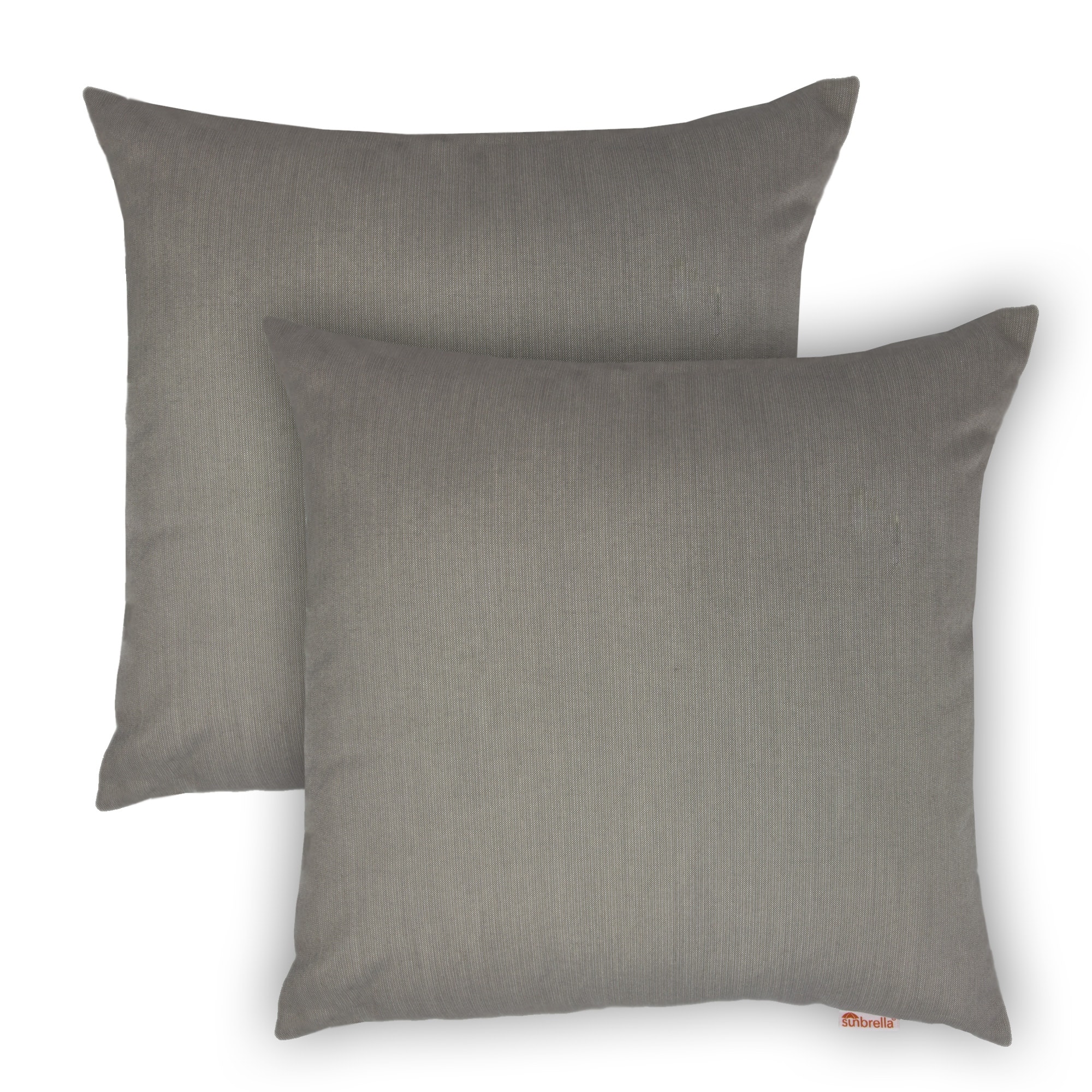 Austin Horn Classics Sunbrella® Spectrum Dove 18-inch Outdoor/Indoor Pillow (Set of 2)