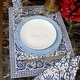 preview thumbnail 10 of 21, Block Print Cotton Flowering Vine Tablecloth Collection
