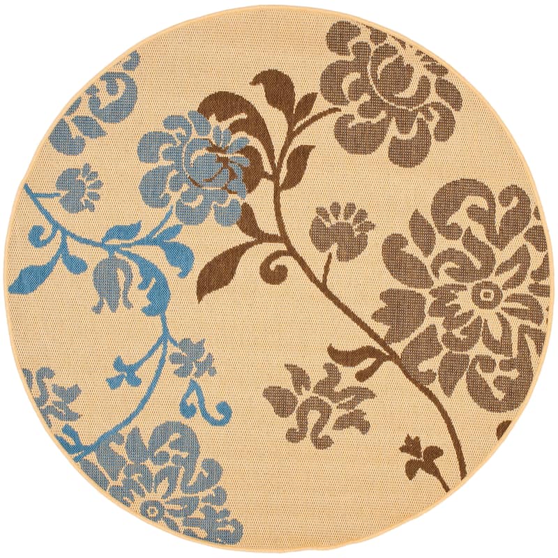 SAFAVIEH Courtyard Vernelle Arvyda Outdoor Waterproof Patio Backyard Rug