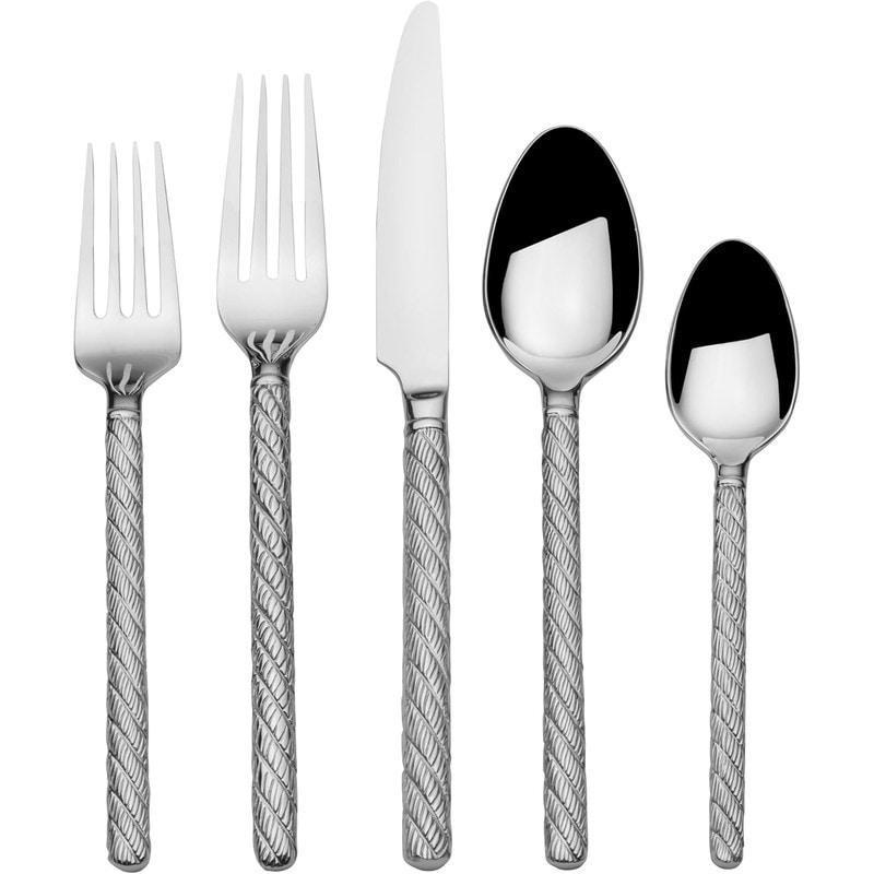 20-Piece Stainless Steel Flatware Set, Service for 4