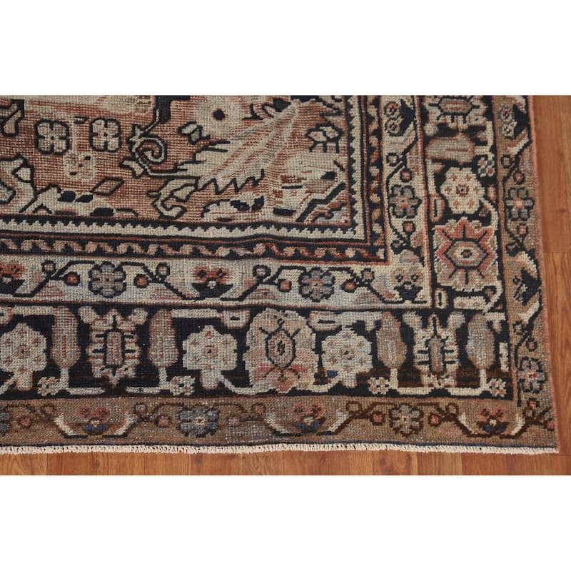 Mahal Persian Antique Area Rug Handmade Wool Carpet - 7'5"x 10'7"