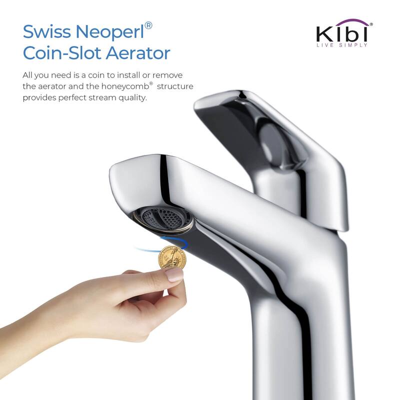 Lead Free Solid Brass Single Handle Bathroom Vanity Sink Faucet with Water Hose