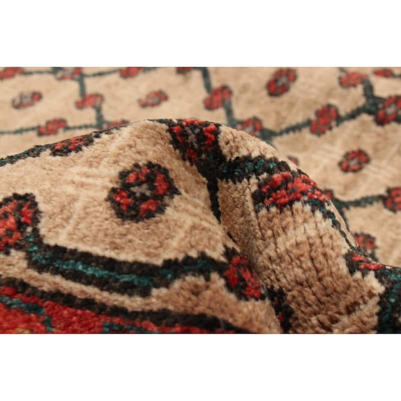ECARPETGALLERY Hand-knotted Andelz Tan Wool Rug - 5'3 x 8'2