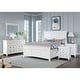 preview thumbnail 1 of 23, Furniture of America Saer 5-Piece Storage Platform Bedroom Set with USB Port White - Full