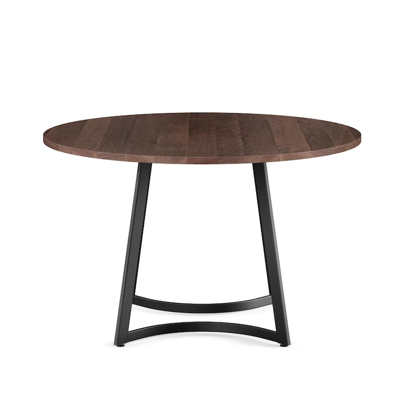 Amisco Joelle Solid Wood Table and Camilla Chairs 5-Pieces Dining Set