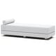 preview thumbnail 17 of 105, Jaxx Alon Daybed - Fold-Out Sleeper Chaise with Premium Memory Foam Queen-Size Mattress - Made in the USA