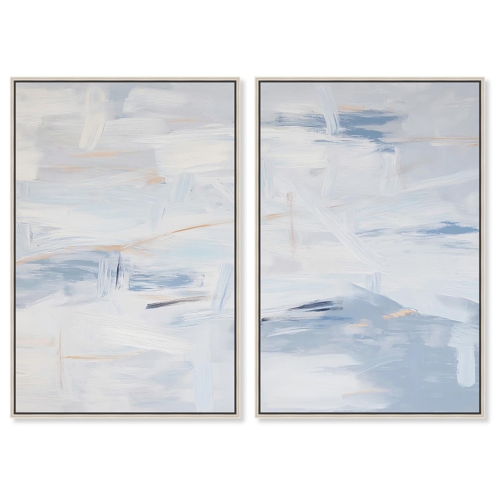 Frozen in Time I Canvas Set of 2 by Art Remedy