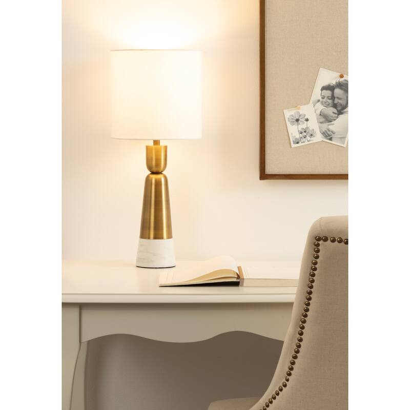 Kate and Laurel Deori Table Lamp - 8x8x20