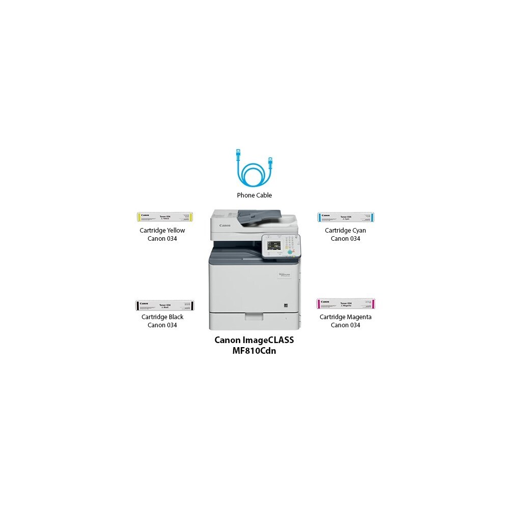 Canon imageCLASS MF810cdn Laser Printer