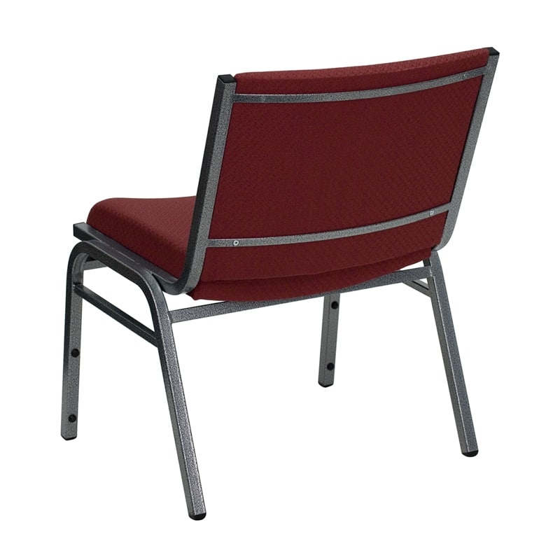 Big & Tall 1000 lb. Rated Fabric Stack Chair - 23.5"D x 24.25"W x 31.25"H