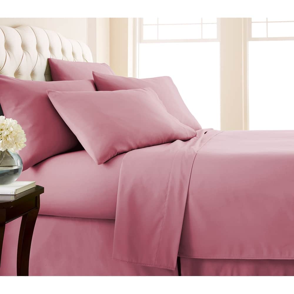 No-slip Ultra-soft Deep Pocket 6-piece Bed Sheet Set