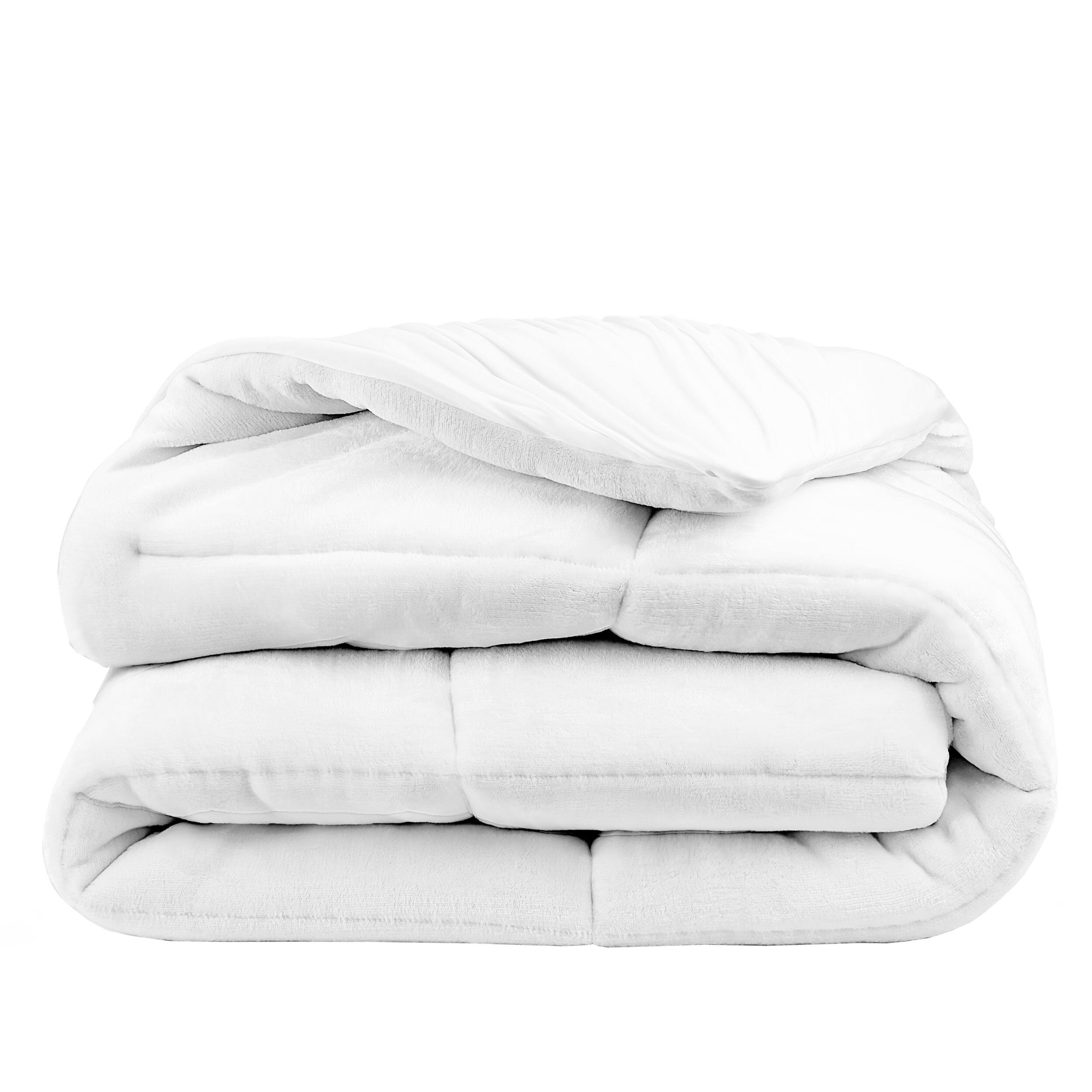 Bare Home PillowTop Reversible Mattress Pad White Bed Bath