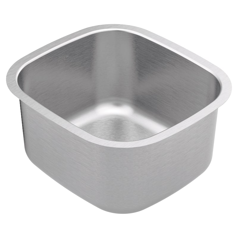Moen GS18463 1800 Series 16-1/2" Undermount Single Basin Stainless - Stainless Steel - Stainless Steel