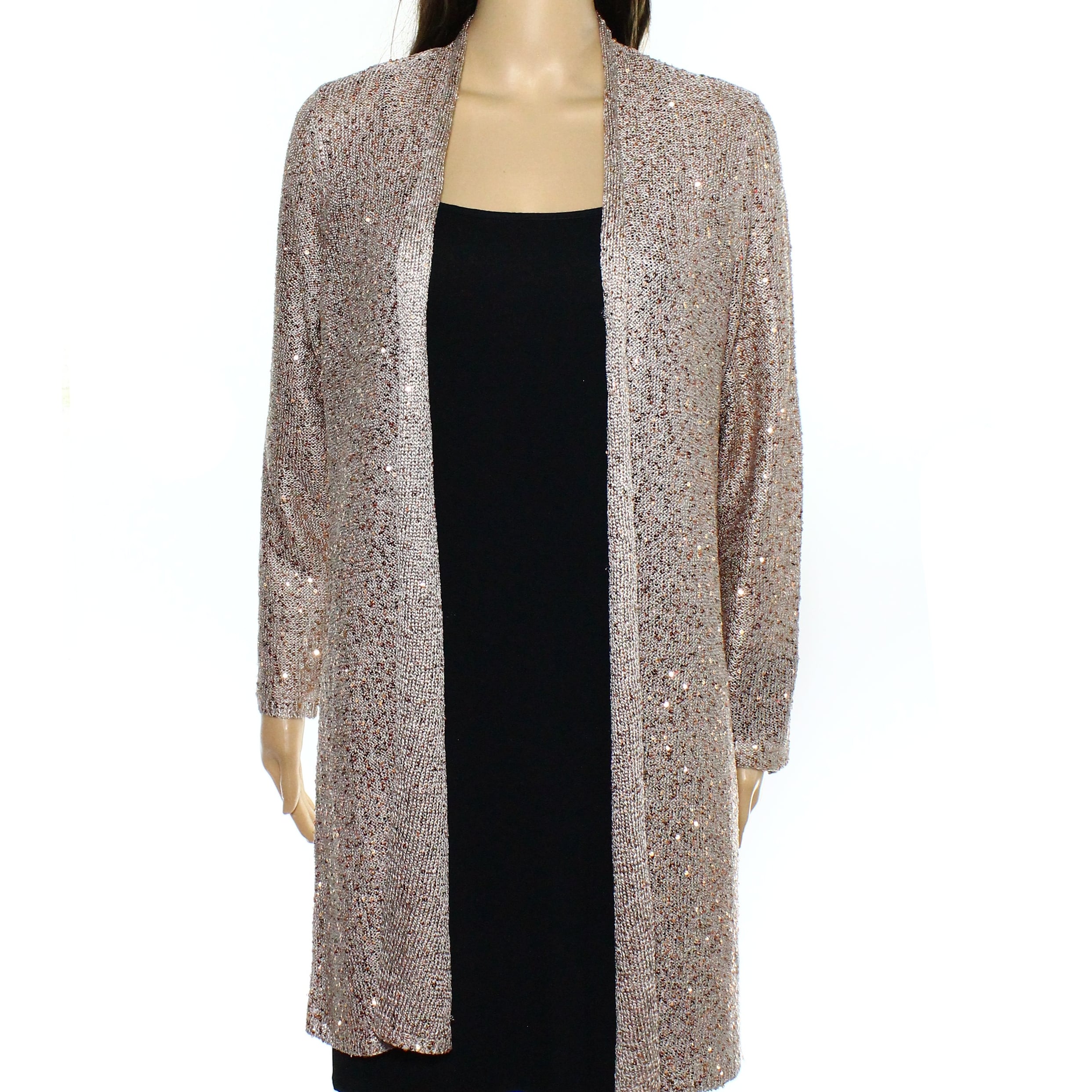 sequin cardigan sweater