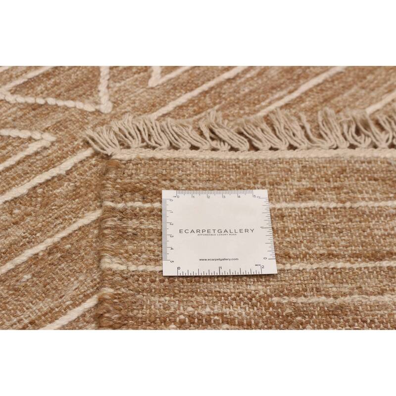 Marrakech Brown Kilim 5'0" x 7'9" - 5'0 x 7'9