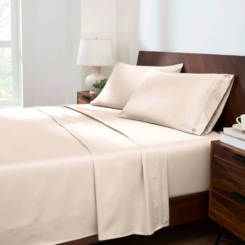Blue Nile Mills Egyptian Cotton 1450 Thread Count Eco-Friendly Solid Sheet Set