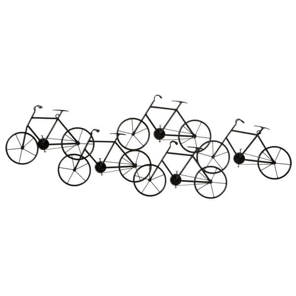 Shop Pack Of 2 Black Iron Hanging Decorative Wall Mounted Decor