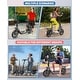 preview thumbnail 7 of 7, Electric Scooter with Seat for Adult, 12" Tire Electric, Foldable, Max Speed 19 Mph with 30 Miles Range