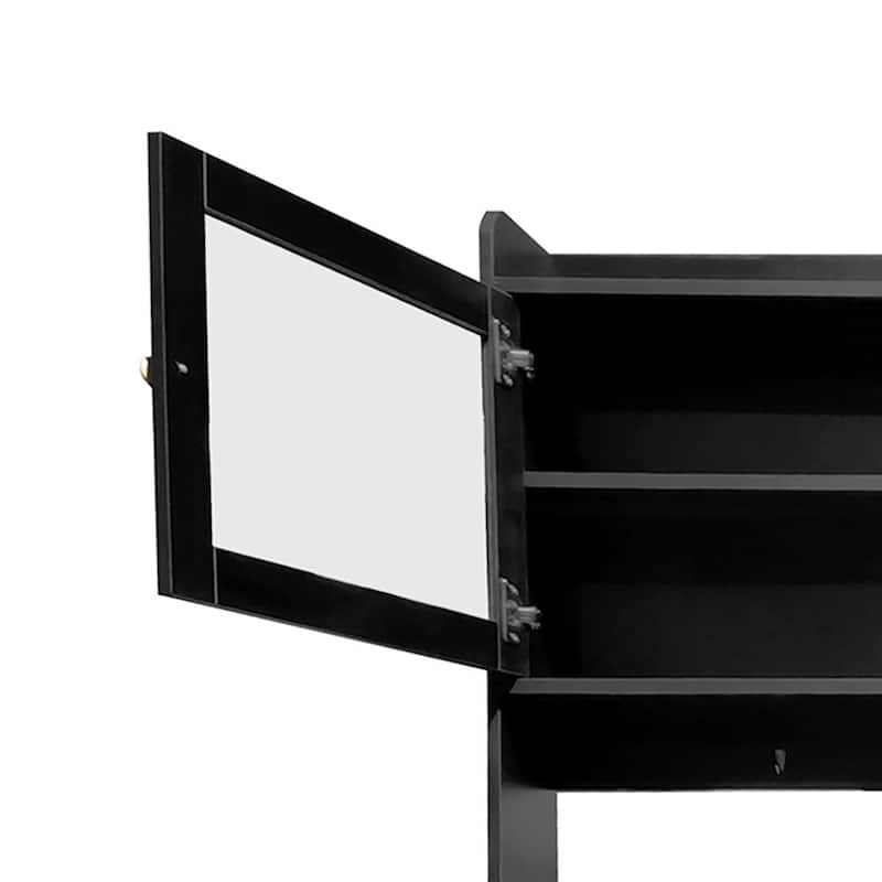 Classic Multifunctional Freestanding Tall Shoe Storage Cabinet