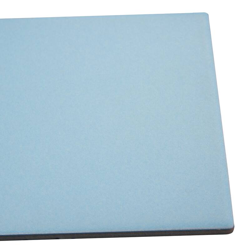 Merola Tile Piscina Brick Matte Light Blue 4-3/4" x 9-5/8" Porcelain Floor and Wall Tile