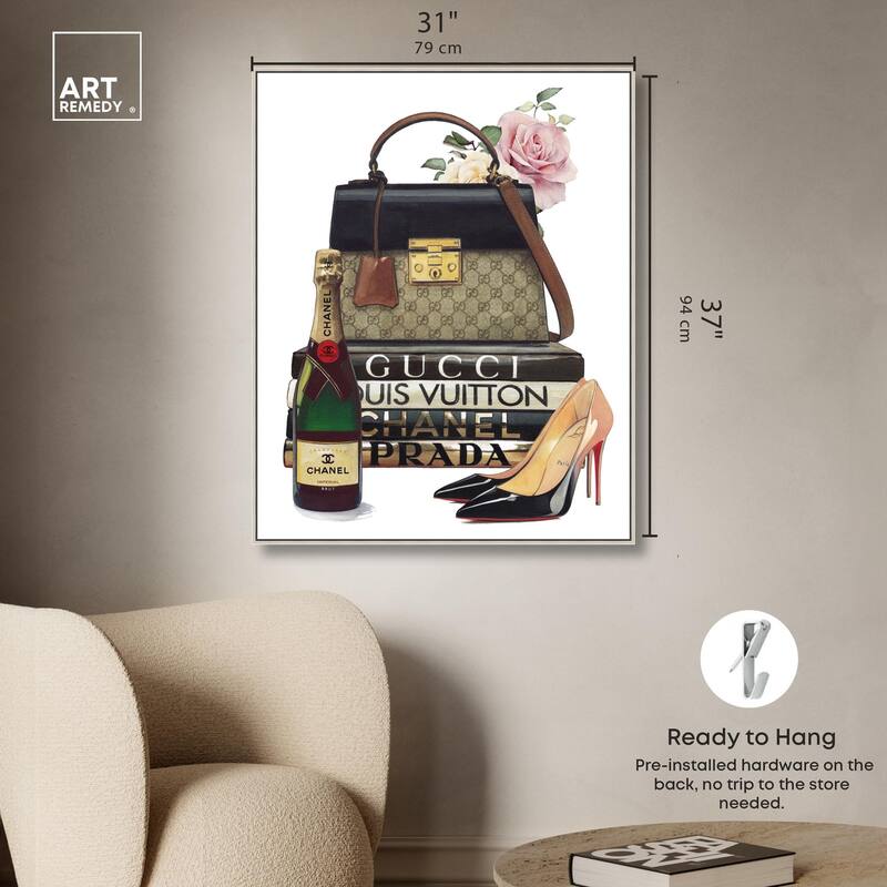 Let's Go Out Tonight Canvas by Art Remedy