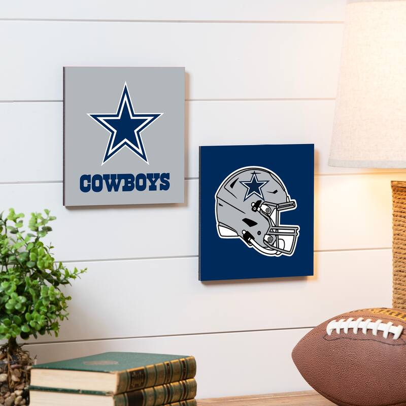 Dallas Cowboys Foam Core Wall Decor - Silver