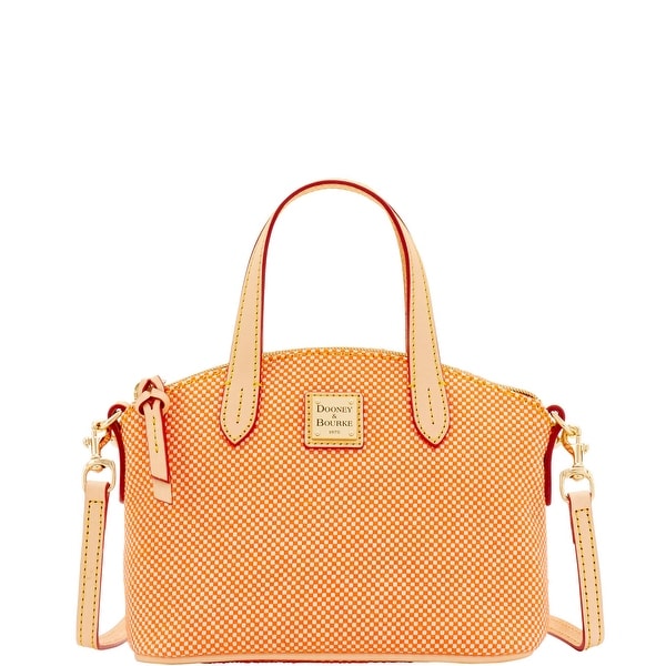 Dooney & Bourke Claremont Quadretto Ruby (Introduced by Dooney & Bourke at $158 in Dec 2016) - Tangerine