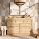 preview thumbnail 4 of 18, Rustic Solid Pine Wood 9-Drawer Dresser with Changing Top, Nursery Storage Organizer with Anti-Tip Kit, Baby Room Furniture