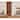 Spectrum Woodshire Oak MDF Folding Closet Door Accordion Door 36 x 96