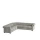 preview thumbnail 38 of 38, Knightsbridge Chesterfield L-shaped Sectional by iNSPIRE Q Artisan