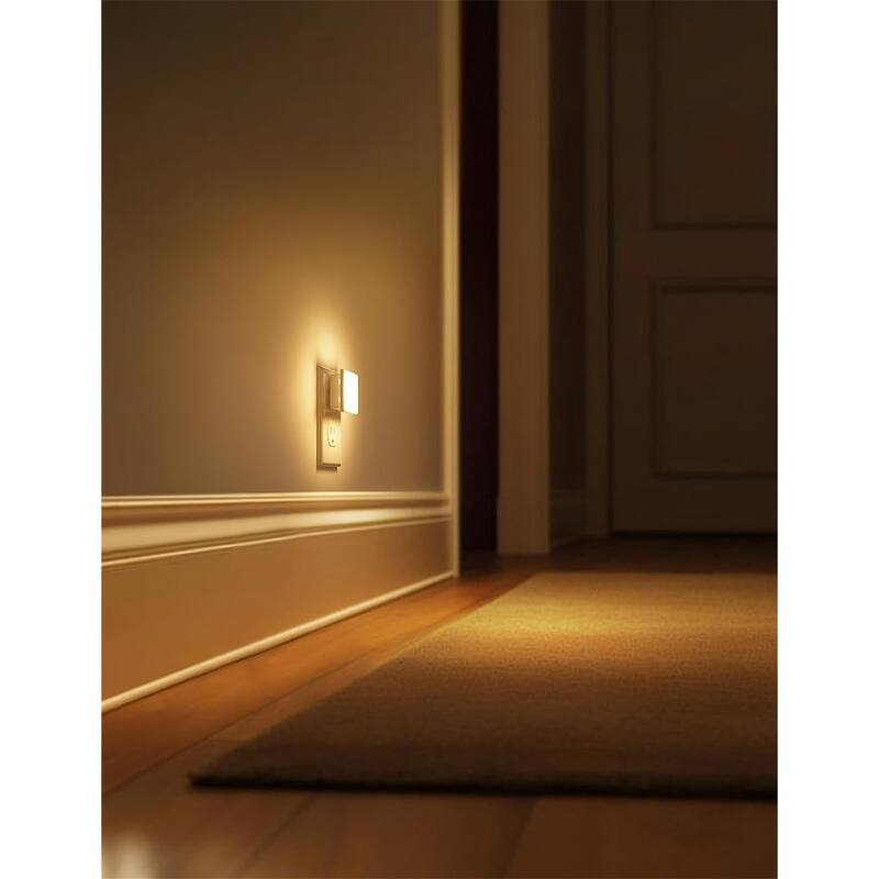 LED Night Lights Plug into Wall 2-Pack