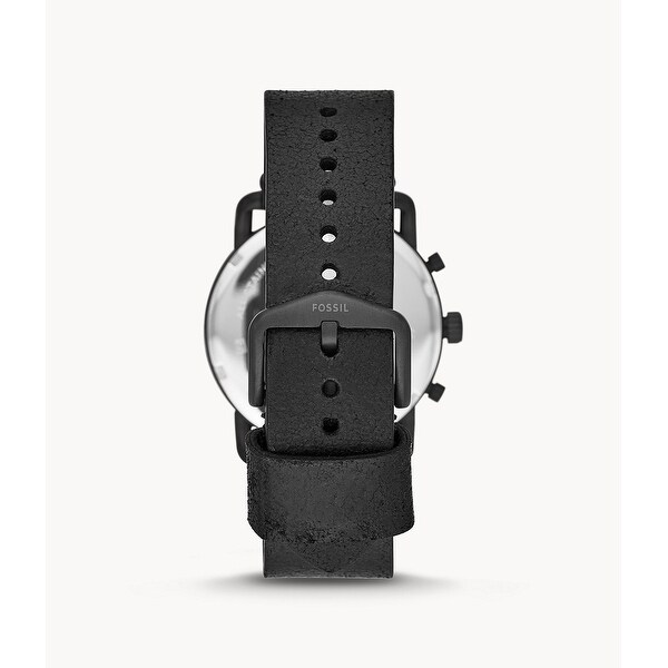 fossil commuter black