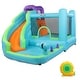 preview thumbnail 2 of 7, Bounce House Inflatable Water Slide With Water Gun and Climbing Wall