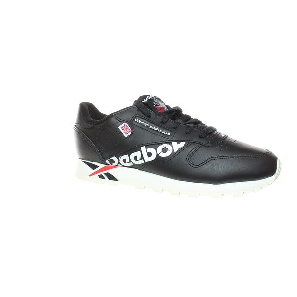 reebok classic leather black womens
