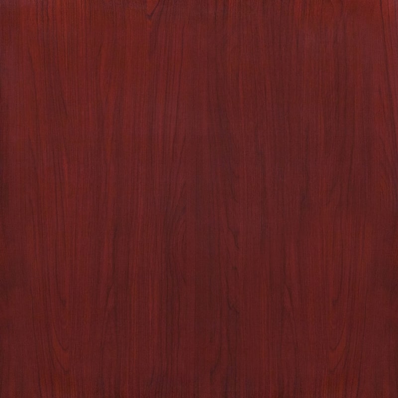 30'' Square High-Gloss Resin Table Top with 2'' Thick Drop-Lip - 30"W x 30"D x 2"H - 30"W x 30"D x 2"H