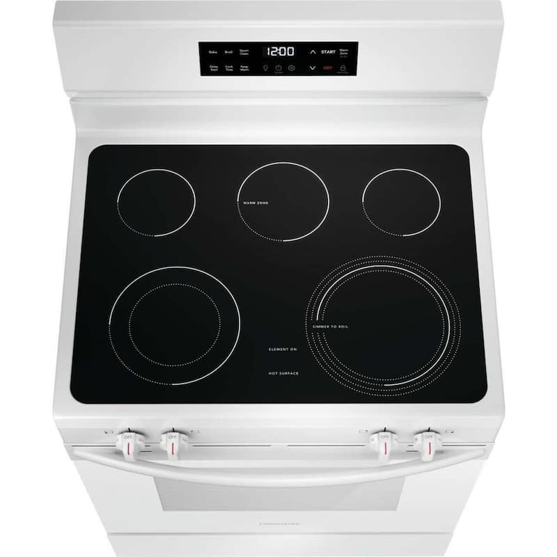Frigidaire FCRE3062A 30" Wide 5.3 Cu. Ft. Slide In Electric Range with
