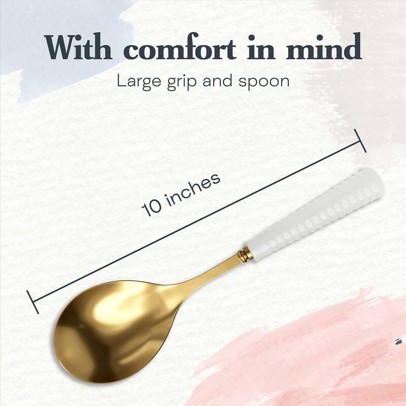 Sophie Conran for Portmeirion Serving Spoon - 11.1" x 3.75" x 1.75"