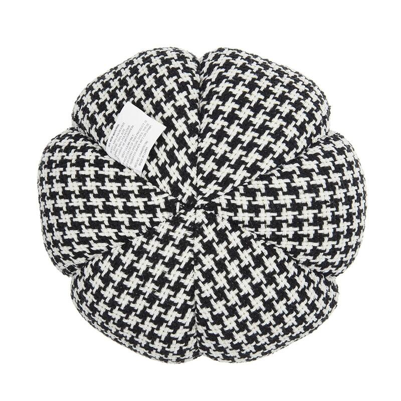 7x7x7.5" Fabric Pumpkin Decor, for Holiday Halloween Decoration