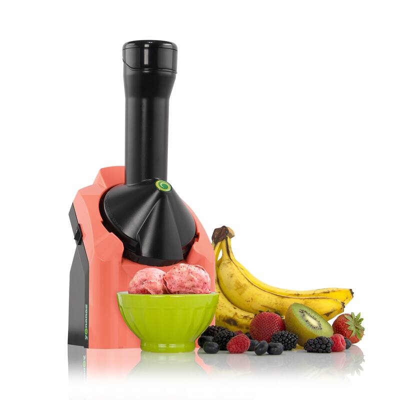 Yonanas Classic Vegan Non-Dairy Frozen Fruit Soft Serve Dessert Maker with 36 Recipe Book