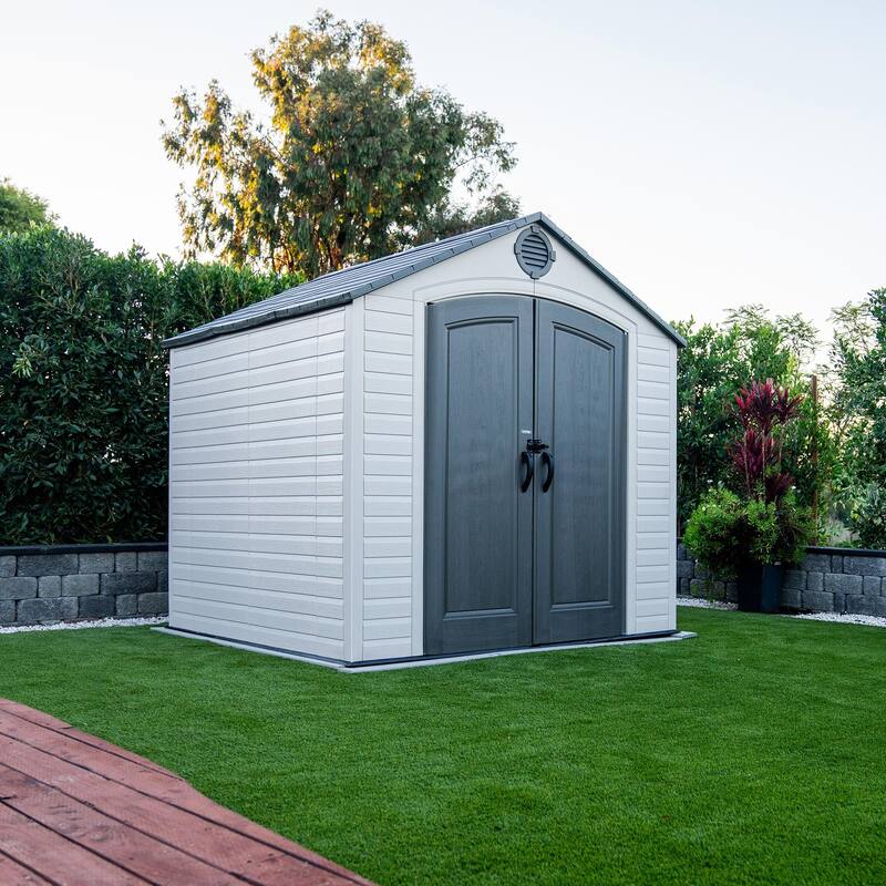 Lifetime 8 ft. x 7.5 ft. Outdoor Storage Shed