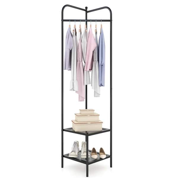 Standing Coat Rack, Metal Coat Rack, Coat Rack Stand,Tree-Shaped Coat Rack  With Hooks, Colors Options, For Clothes, Hats, Bags, For Living Room, 