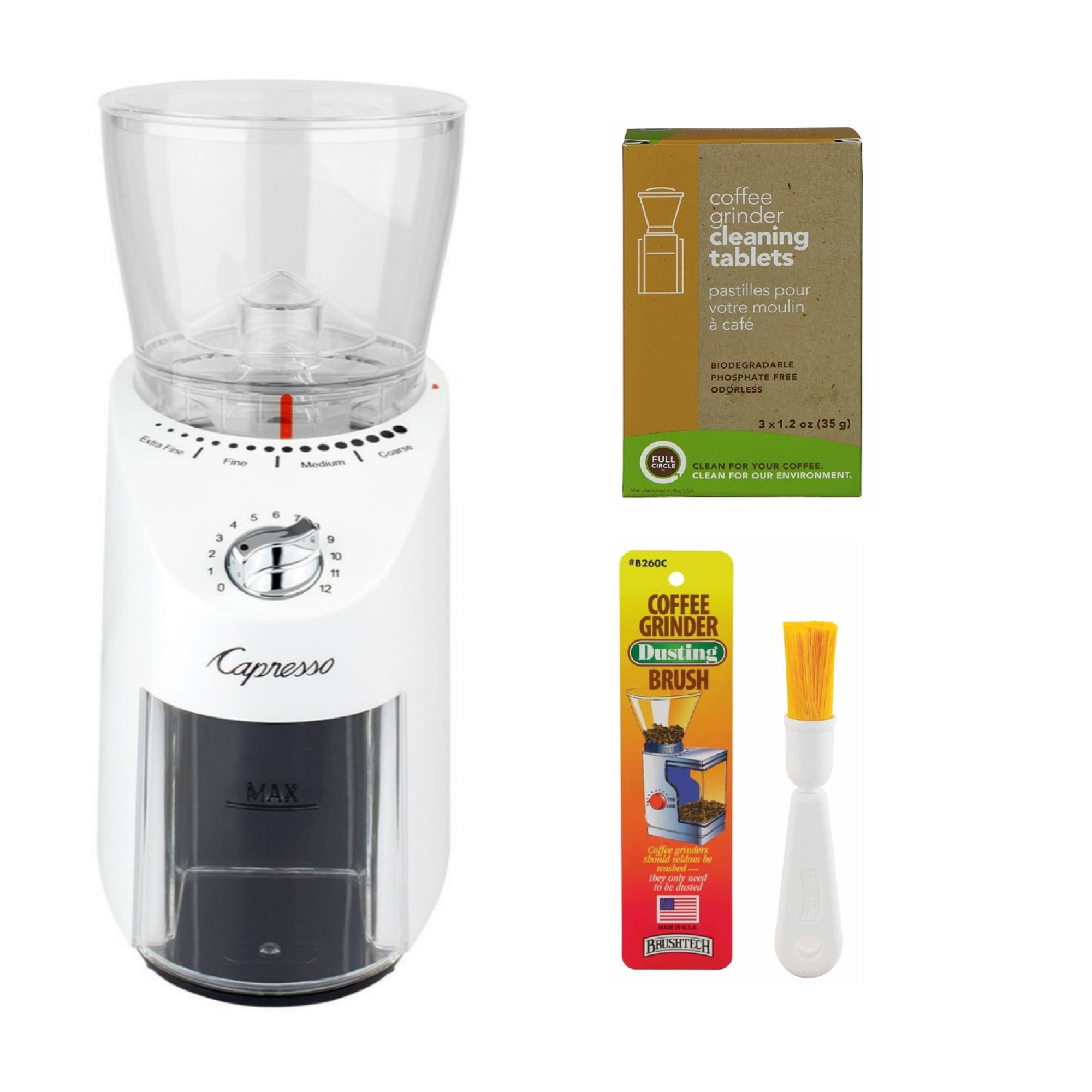 Capresso infinity plus conical burr grinder store