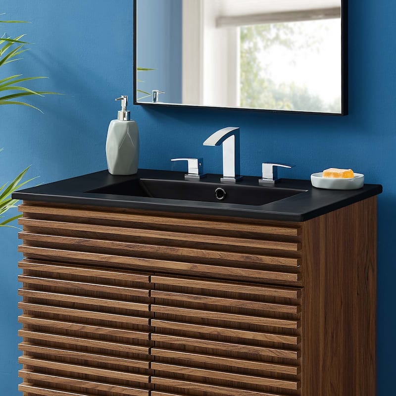 Cayman 30" Bathroom Sink - Black
