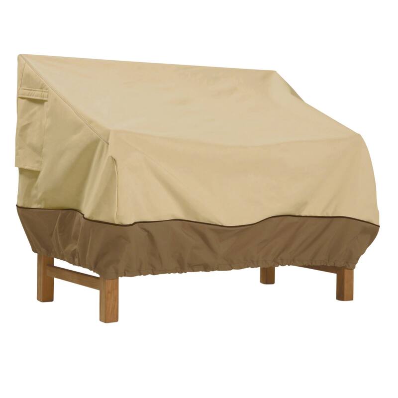 Classic Accessories Veranda Water-Resistant 58 Inch Deep Seated Patio Sofa/Loveseat Cover